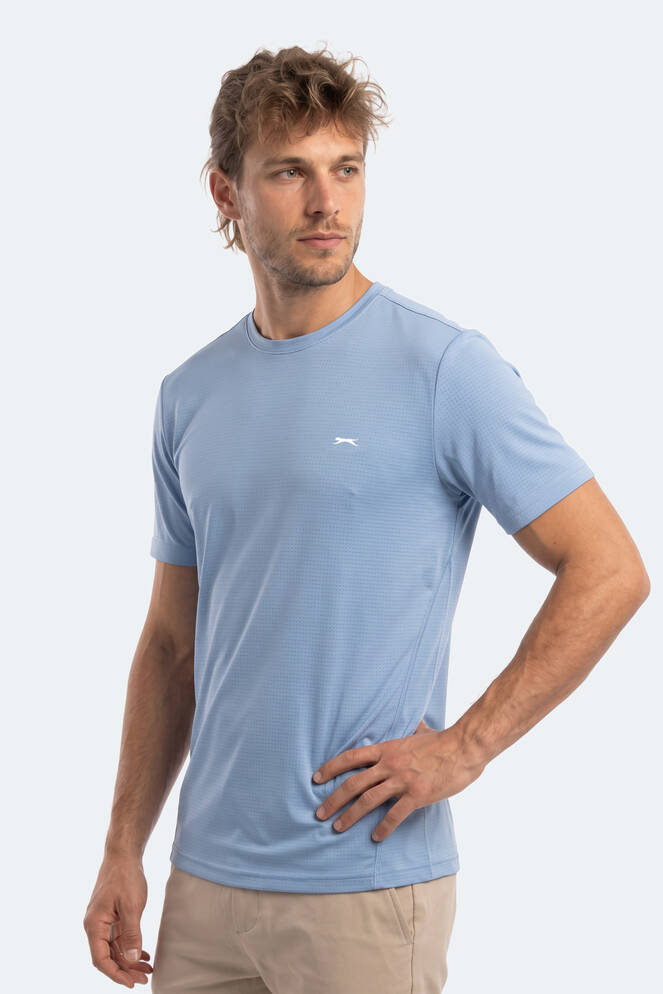 Slazenger HARDFLEX Erkek Açık Mavi Tişört