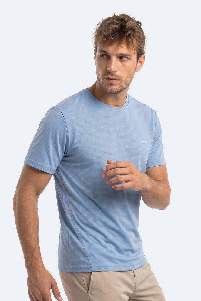 Slazenger HARDFLEX Erkek Açık Mavi Tişört