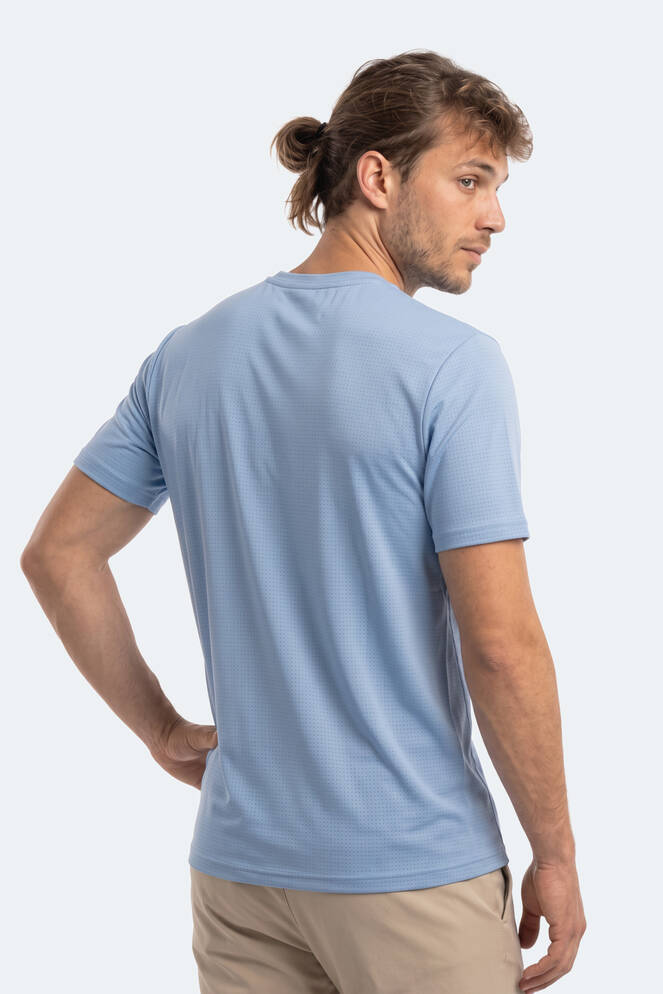 Slazenger HARDFLEX Erkek Açık Mavi Tişört