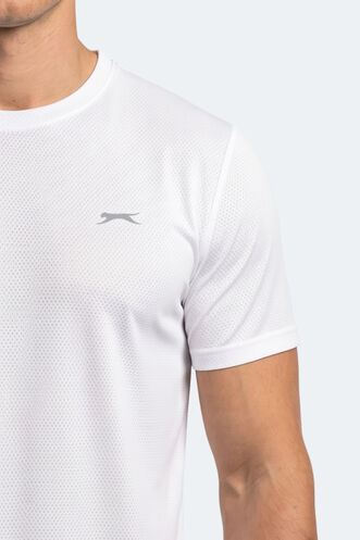 Slazenger HARDFLEX Erkek Beyaz Tişört - Thumbnail