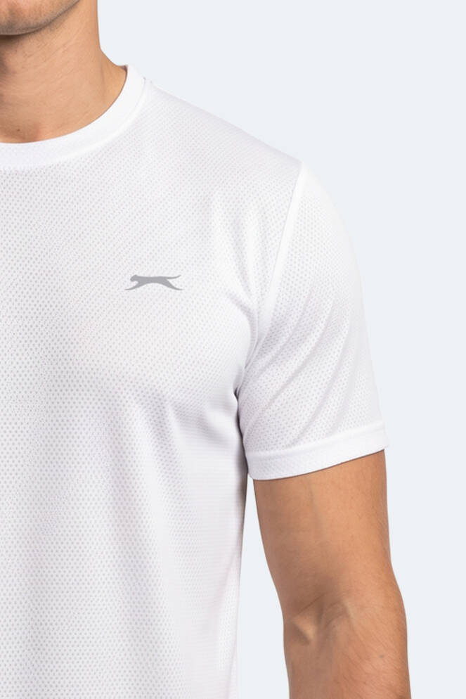 Slazenger HARDFLEX Erkek Beyaz Tişört
