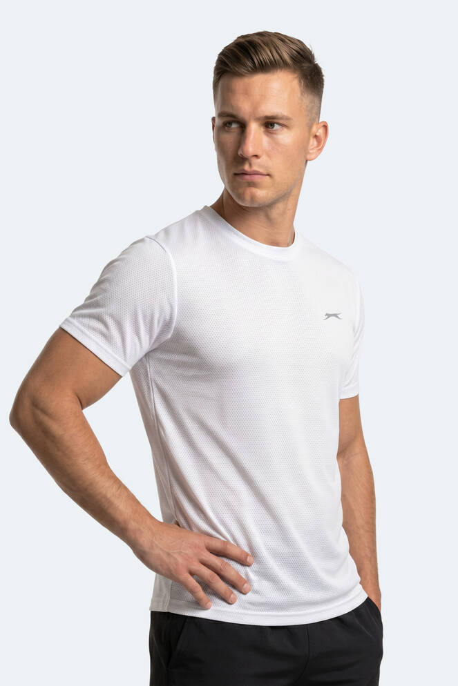 Slazenger HARDFLEX Erkek Beyaz Tişört