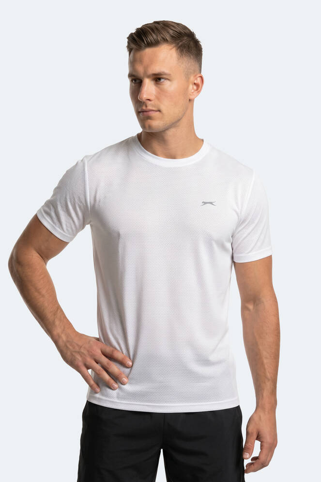 Slazenger HARDFLEX Erkek Beyaz Tişört