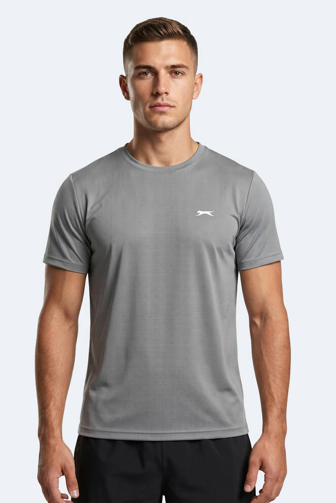 Slazenger HARDFLEX Erkek Gri Tişört