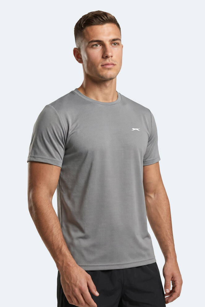 Slazenger HARDFLEX Erkek Gri Tişört