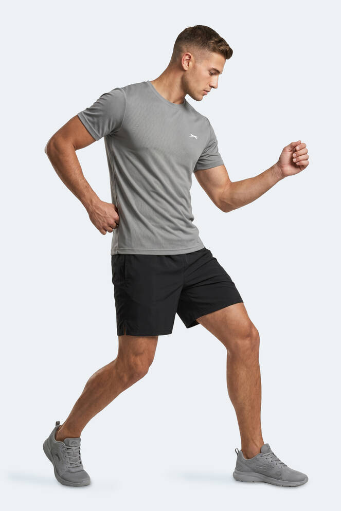 Slazenger HARDFLEX Erkek Gri Tişört