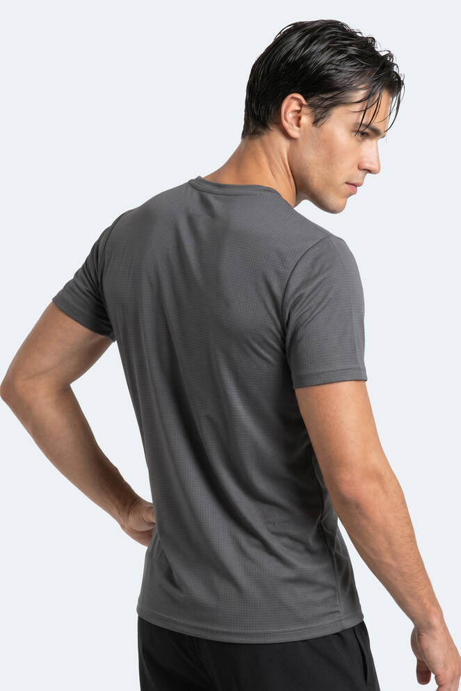Slazenger HARDFLEX Erkek Koyu Gri Tişört