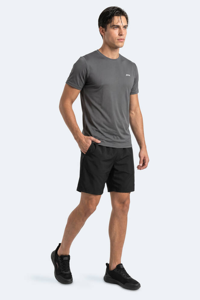 Slazenger HARDFLEX Erkek Koyu Gri Tişört