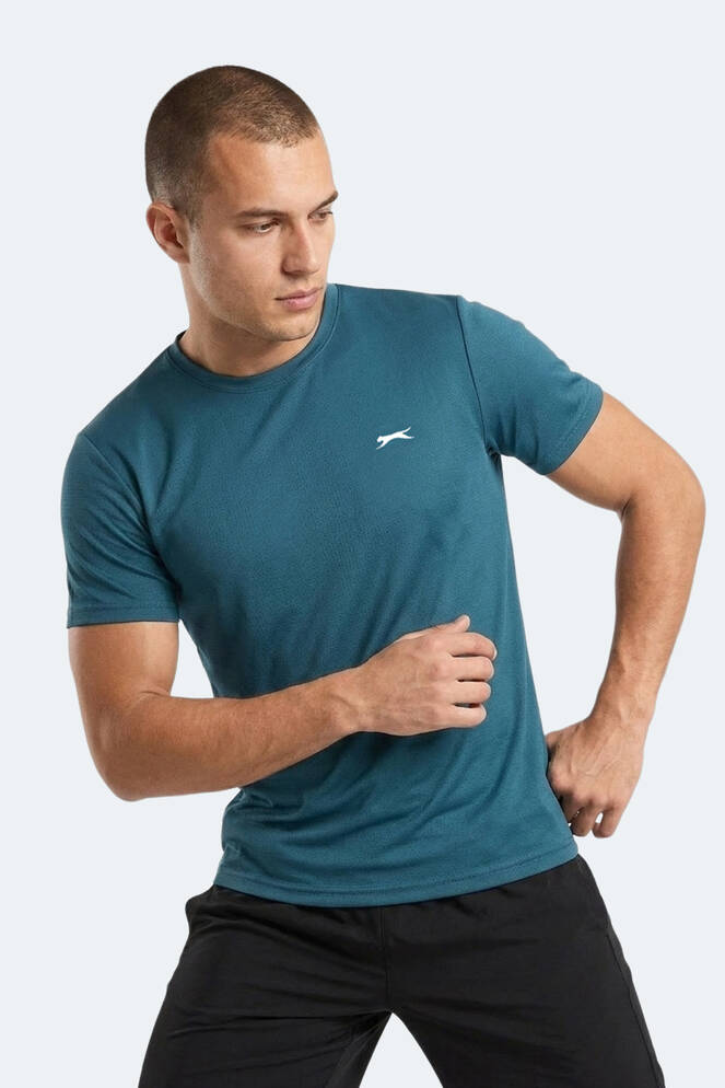 Slazenger HARDFLEX Erkek Petrol Tişört