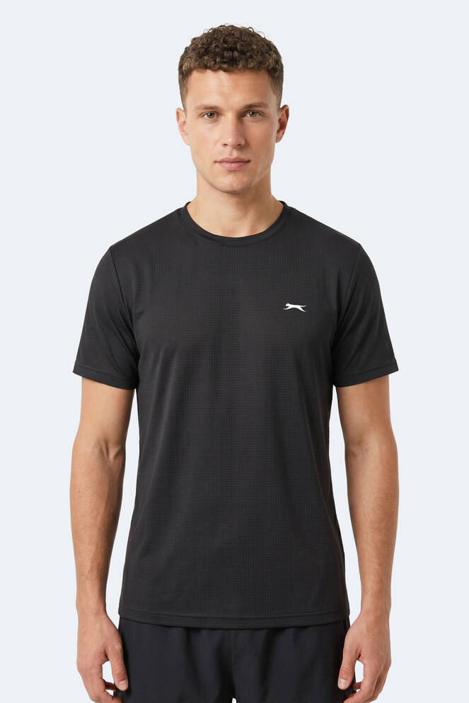 Slazenger HARDFLEX Erkek Siyah Tişört