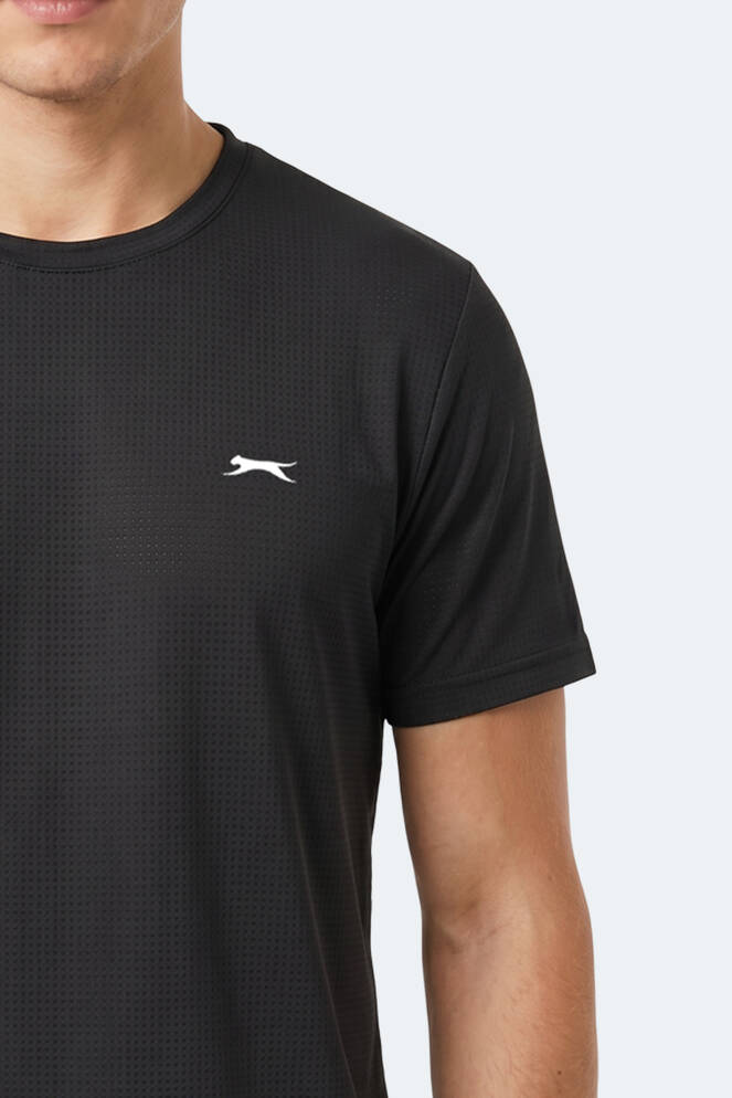 Slazenger HARDFLEX Erkek Siyah Tişört