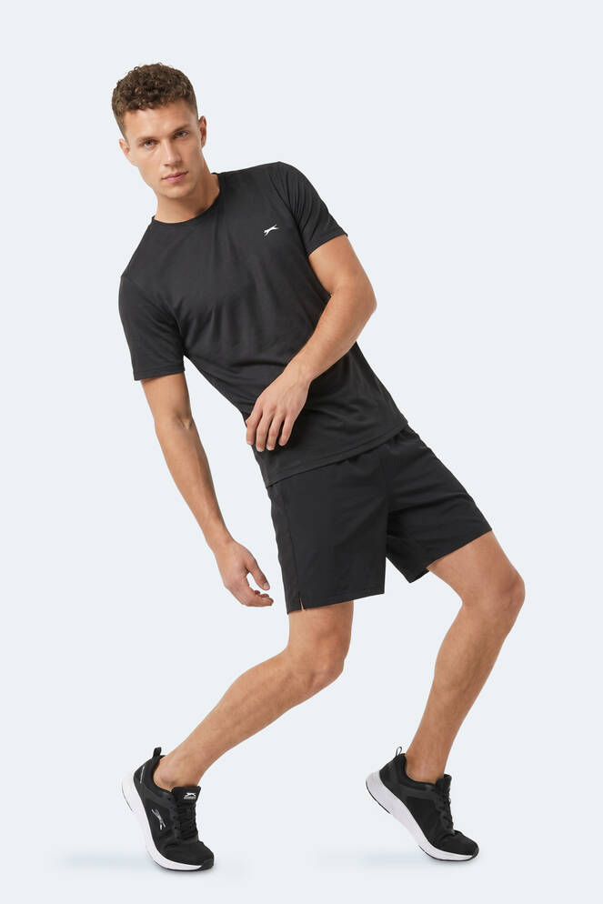 Slazenger HARDFLEX Erkek Siyah Tişört