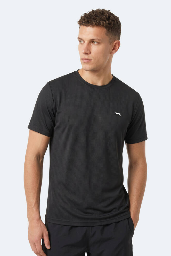 Slazenger HARDFLEX Erkek Siyah Tişört