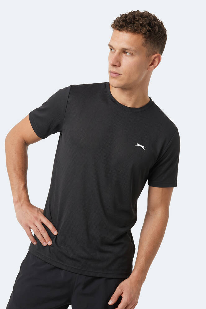 Slazenger HARDFLEX Erkek Siyah Tişört