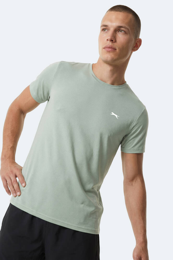 Slazenger HARDFLEX Erkek Su Yeşili Tişört