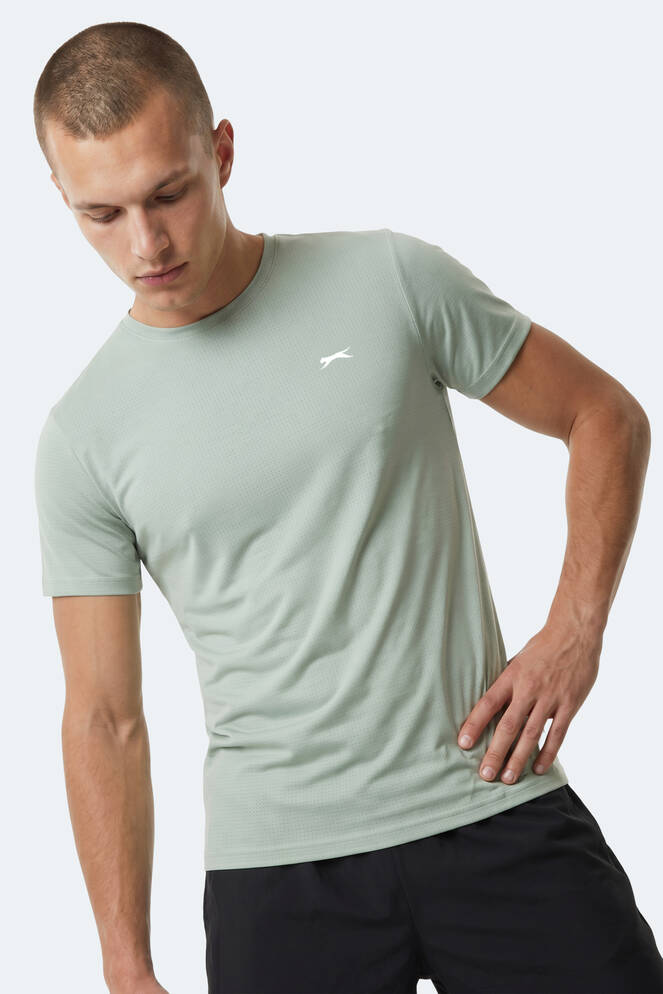 Slazenger HARDFLEX Erkek Su Yeşili Tişört