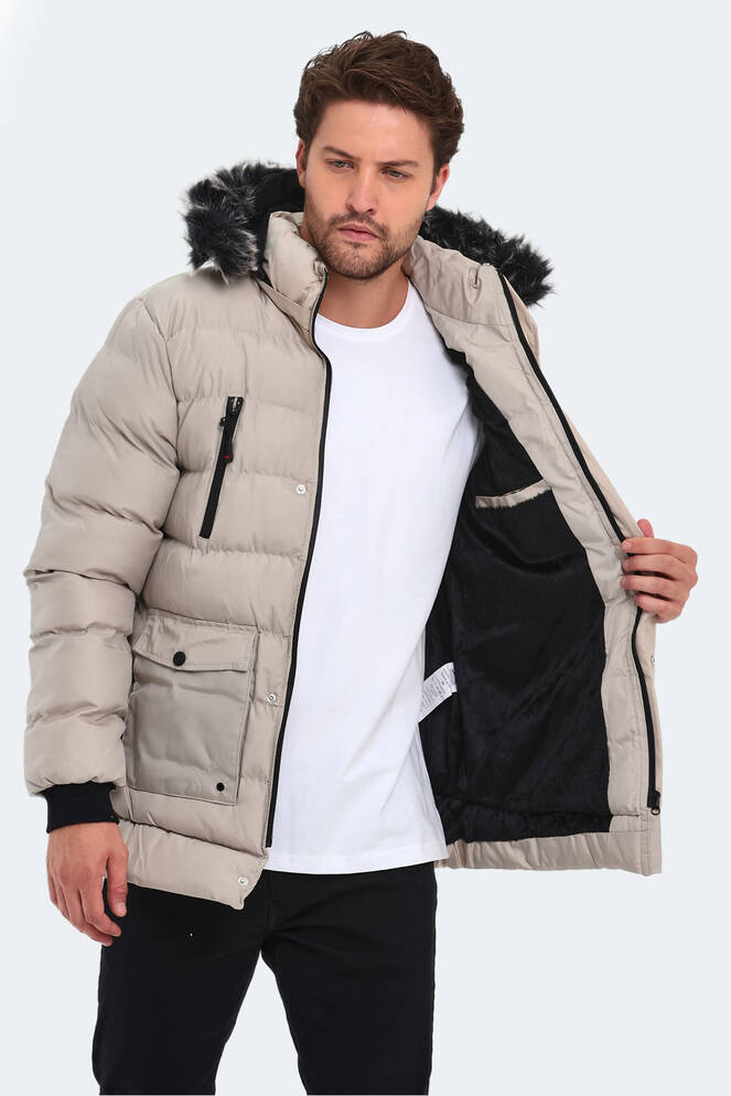 Slazenger HARDMAN Men's Jacket Stone Grey