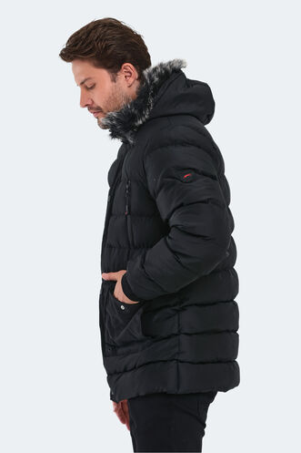 Slazenger HARDMAN Erkek Mont Siyah - Thumbnail