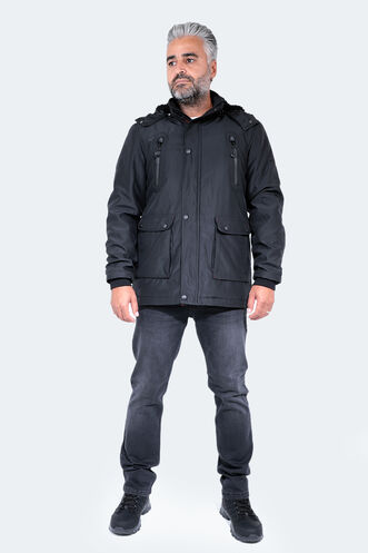 Slazenger HARLEY Men's Jacket & Coat Black - Thumbnail