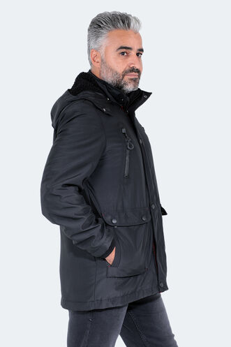Slazenger HARLEY Men's Jacket & Coat Black - Thumbnail