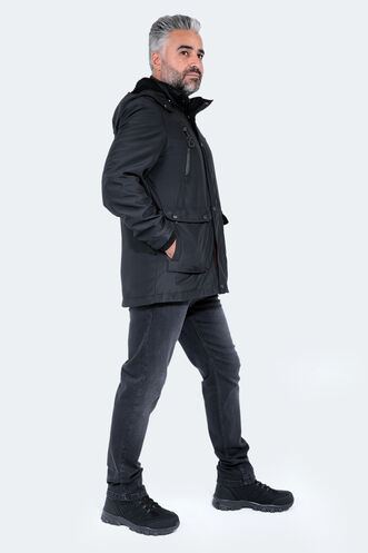Slazenger HARLEY Men's Jacket & Coat Black - Thumbnail
