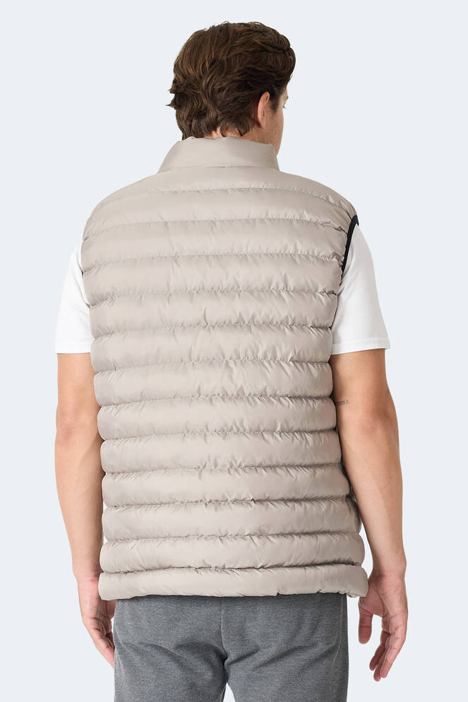 Slazenger HARMONA Erkek Şişme Gri Yelek