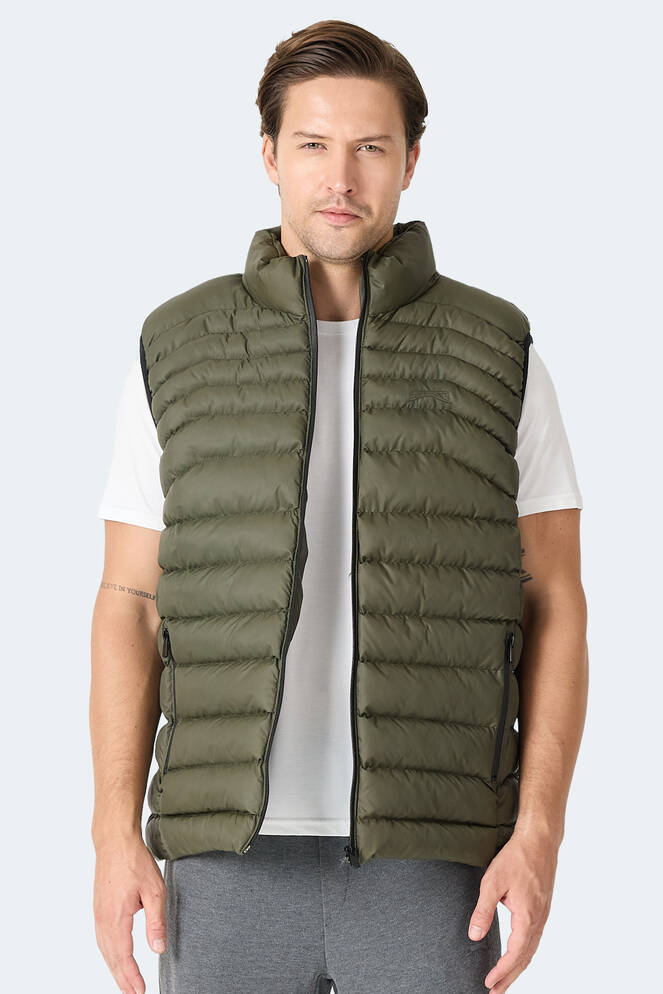 Slazenger HARMONA Erkek Şişme Haki Yelek