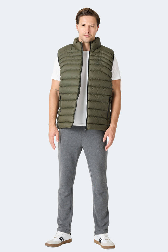 Slazenger HARMONA Erkek Şişme Haki Yelek