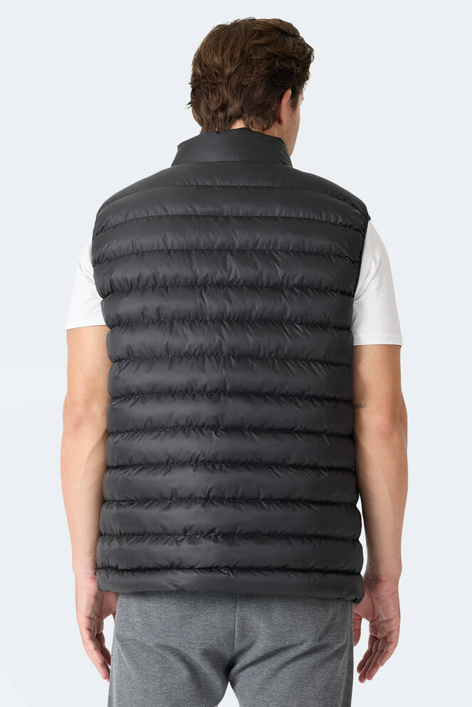 Slazenger HARMONA Erkek Şişme Siyah Yelek