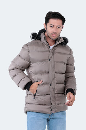Slazenger - Slazenger HARSHAL Erkek Mont & Kaban Gri