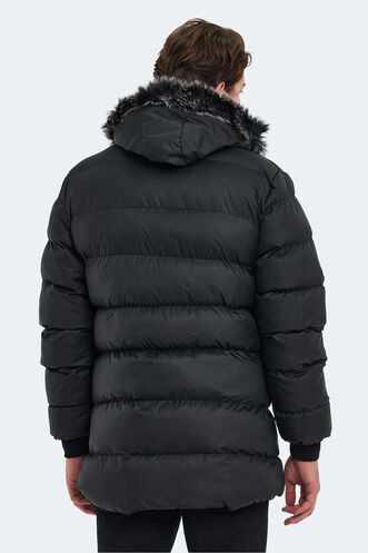 Slazenger HARSHAL Men's Jacket & Coat Black - Thumbnail