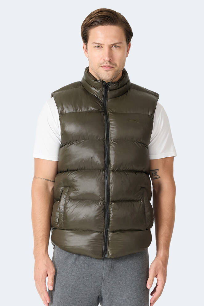 Slazenger HAVARON Erkek Şişme Haki Yelek