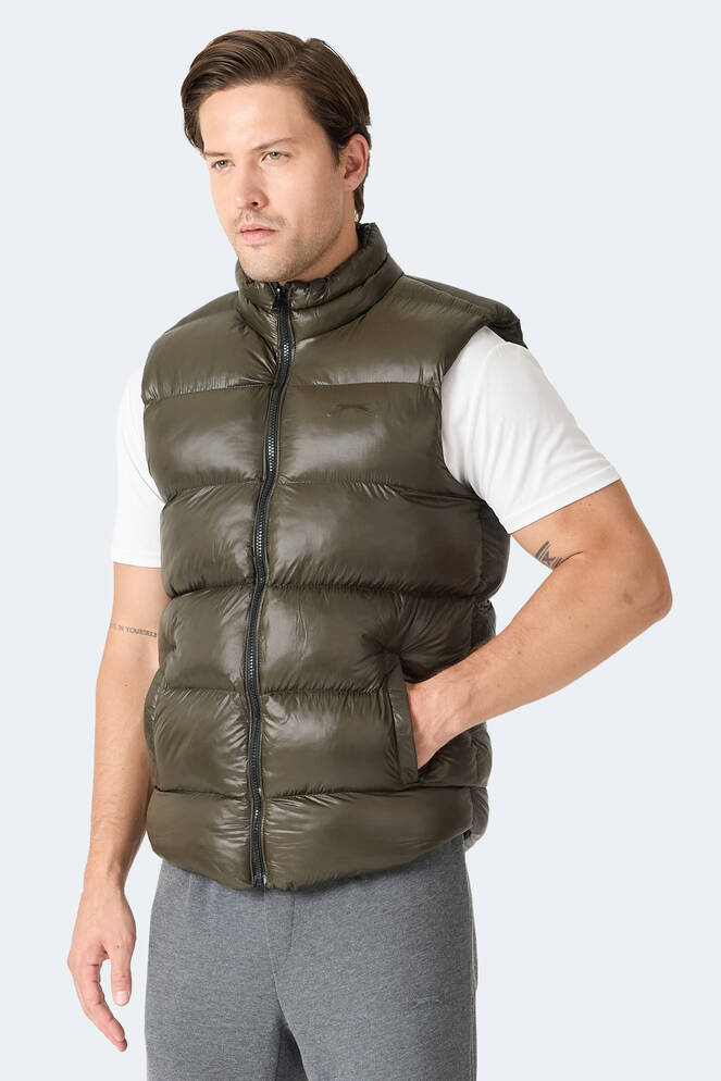 Slazenger HAVARON Erkek Şişme Haki Yelek