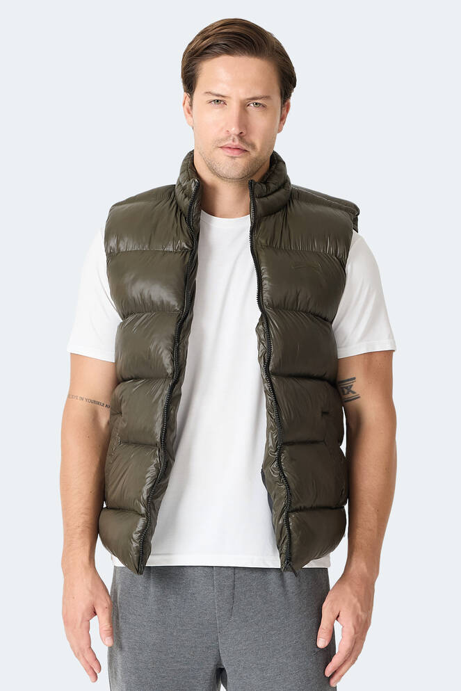 Slazenger HAVARON Erkek Şişme Haki Yelek