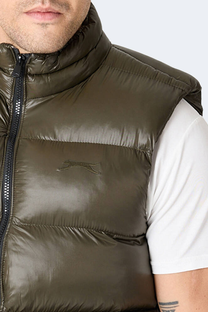 Slazenger HAVARON Erkek Şişme Haki Yelek