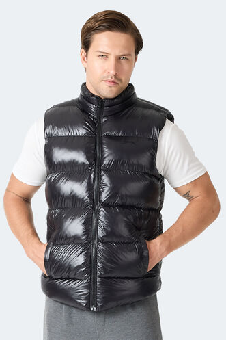 Slazenger - Slazenger HAVARON Erkek Şişme Siyah Yelek