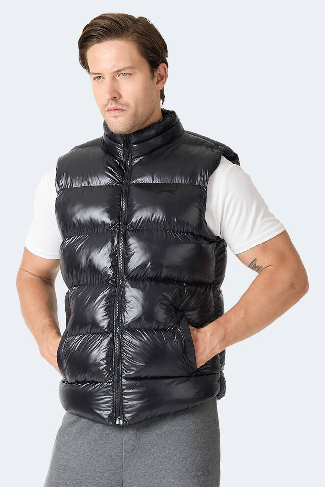 Slazenger HAVARON Erkek Şişme Siyah Yelek