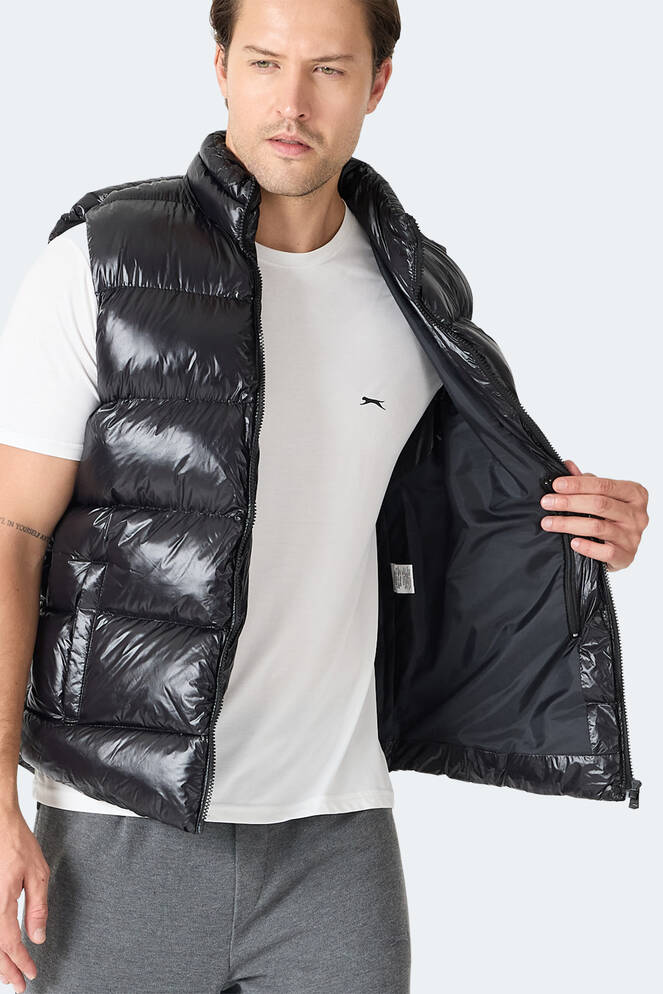 Slazenger HAVARON Erkek Şişme Siyah Yelek