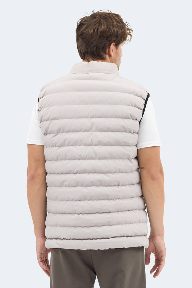 Slazenger HAVONIX Erkek Şişme Bej Yelek