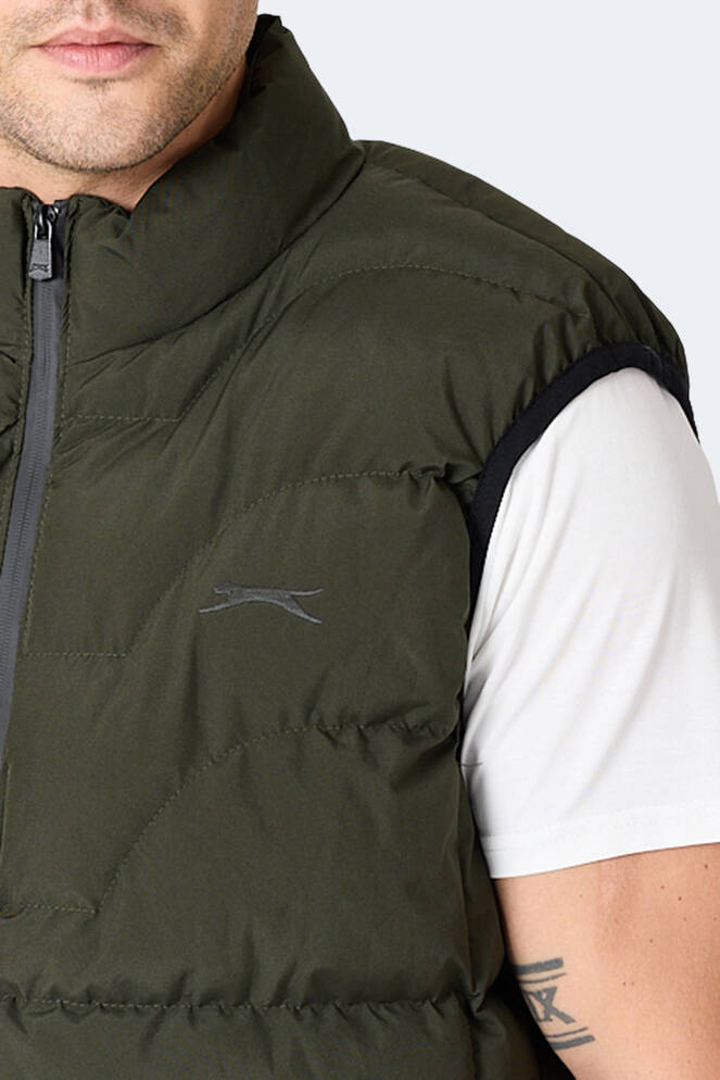 Slazenger HAVONIX Erkek Şişme Haki Yelek