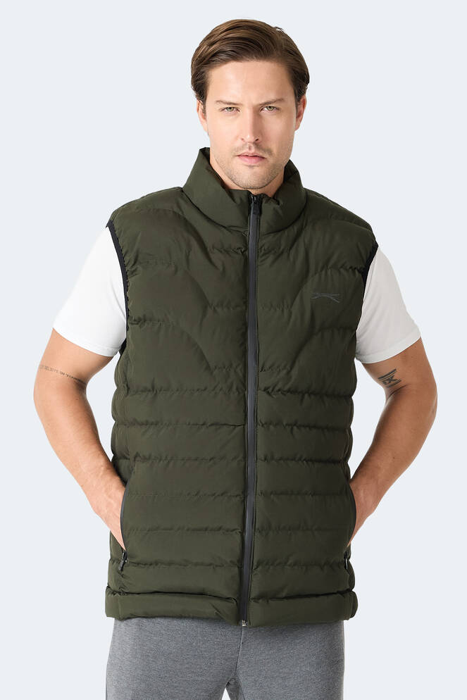 Slazenger HAVONIX Erkek Şişme Haki Yelek