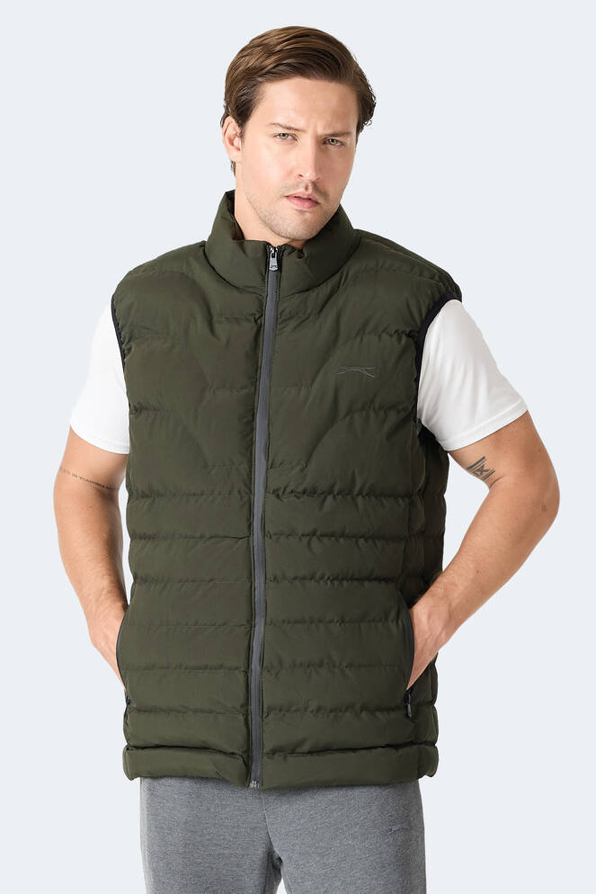 Slazenger HAVONIX Erkek Şişme Haki Yelek