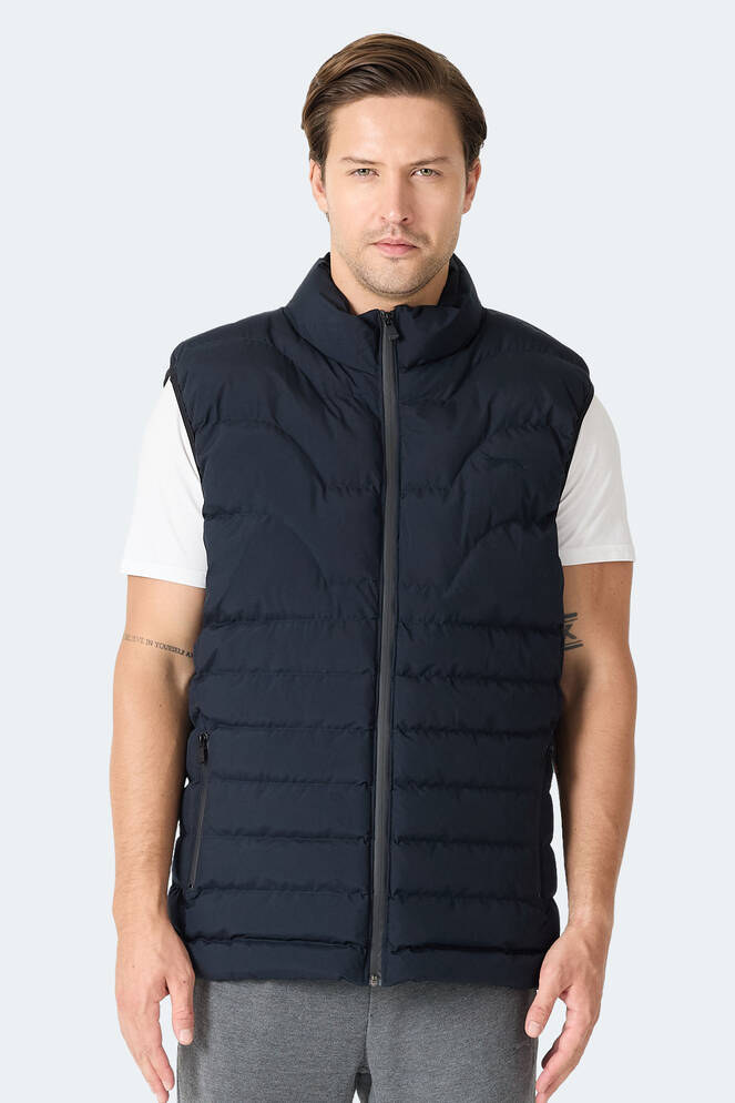 Slazenger HAVONIX Erkek Şişme Lacivert Yelek