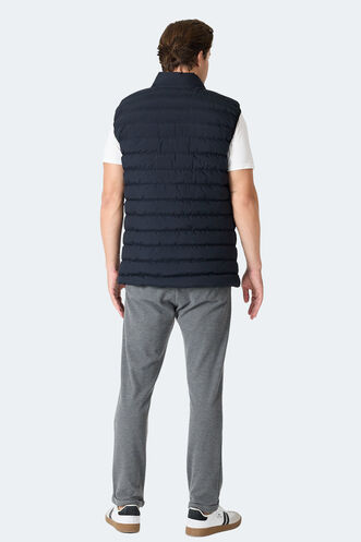 Slazenger HAVONIX Erkek Şişme Lacivert Yelek - Thumbnail