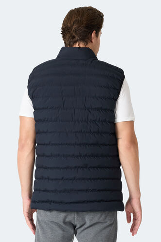 Slazenger HAVONIX Erkek Şişme Lacivert Yelek - Thumbnail