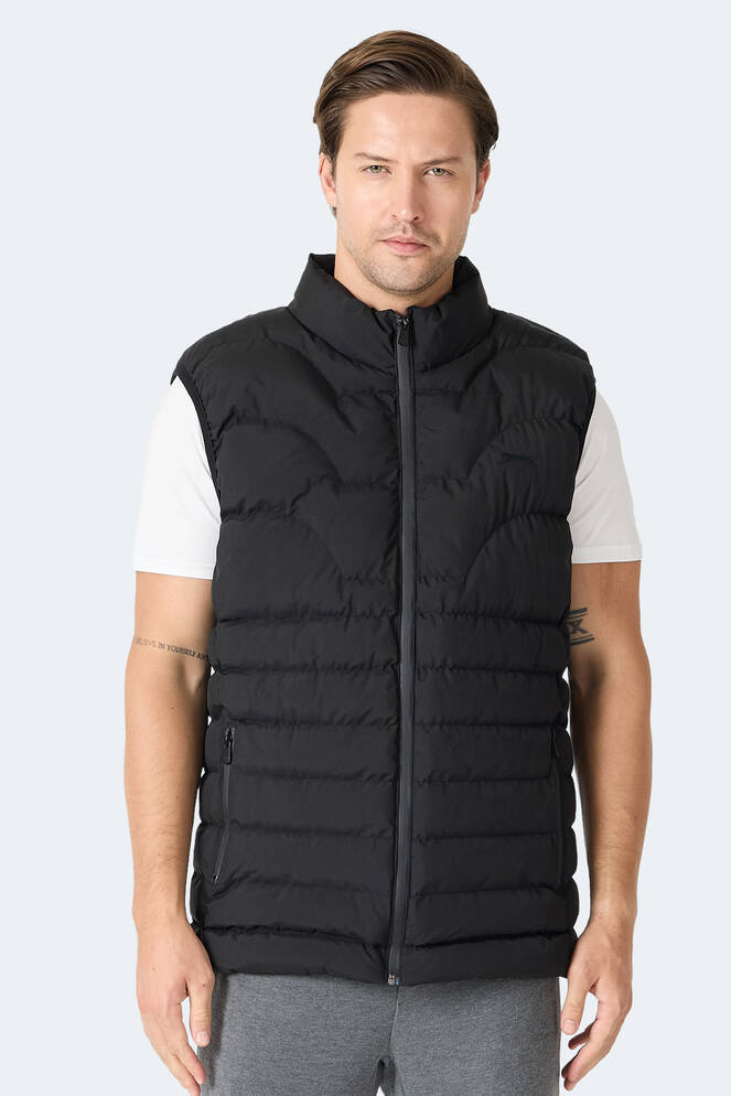 Slazenger HAVONIX Erkek Şişme Siyah Yelek