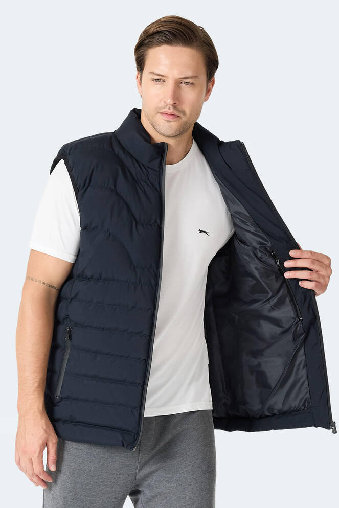 Slazenger HAVONIX Erkek Şişme Siyah Yelek