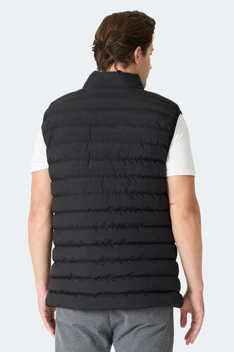 Slazenger HAVONIX Erkek Şişme Siyah Yelek - Thumbnail