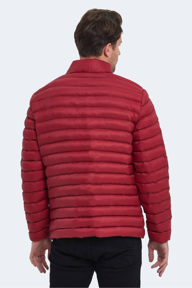 Slazenger HAYDEN IN Erkek Şişme Kırmızı Mont & Kaban