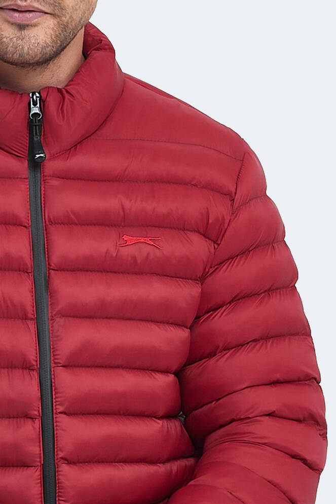 Slazenger HAYDEN IN Erkek Şişme Kırmızı Mont & Kaban
